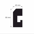 Stuckleisten Pareto-Decor LED OL-37 - 13 Meter + Ecken
